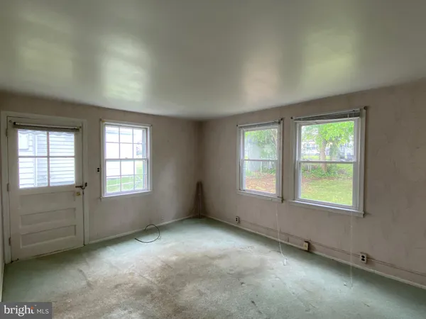 a backyard of a house