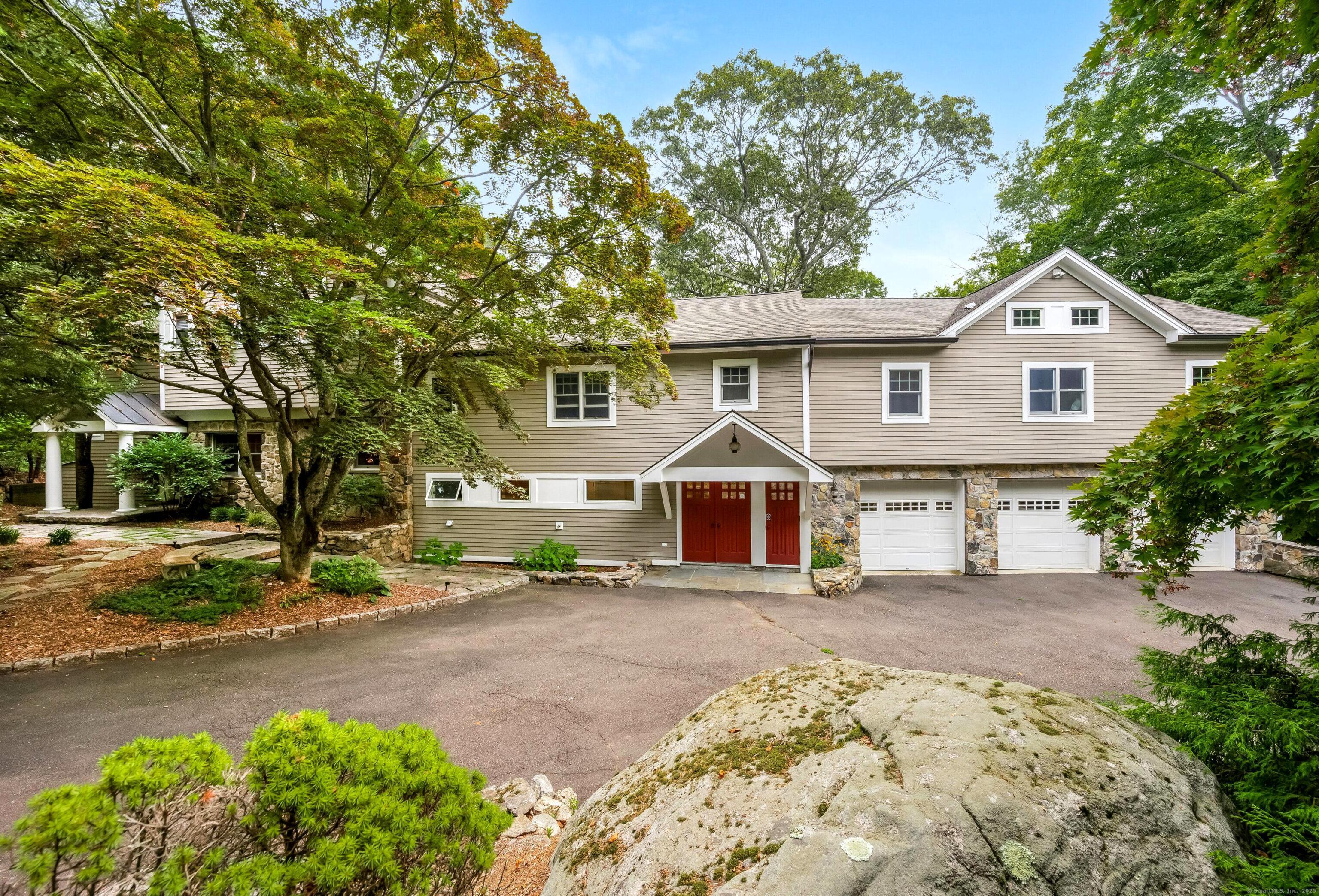 236 Briar Brae Road Stamford, CT 06903 - Photo 1 of 1 a view of a house with a yard