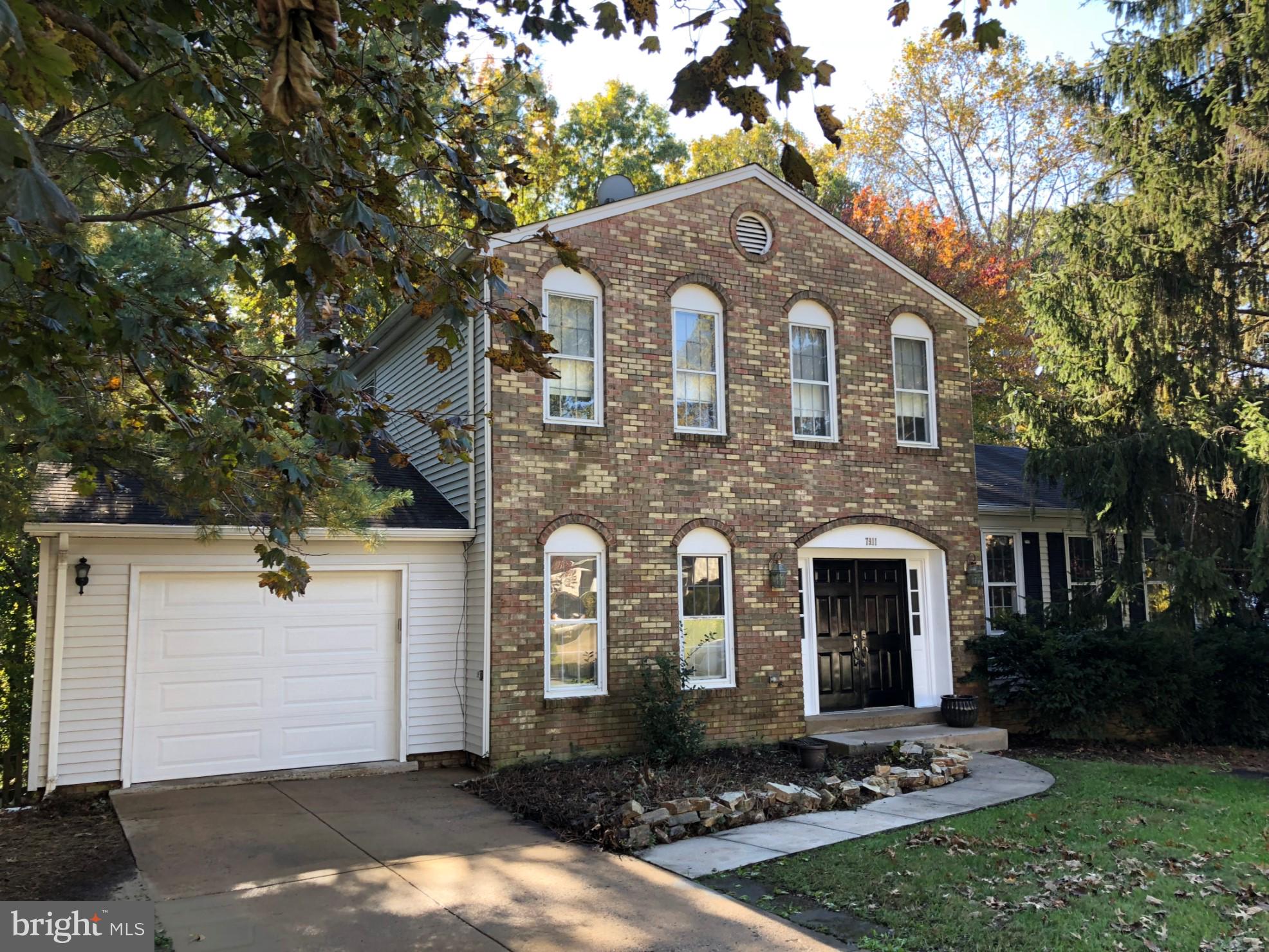 7911 Richfield Road Springfield, VA 22153 - Photo 1 of 40 Stately Brick Front
