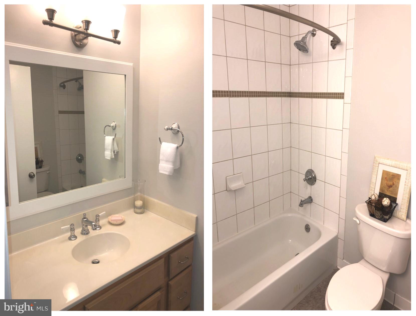 7911 Richfield Road Springfield, VA 22153 - Photo 30 of 40 Updated Hall Bath with Upgraded Vanity