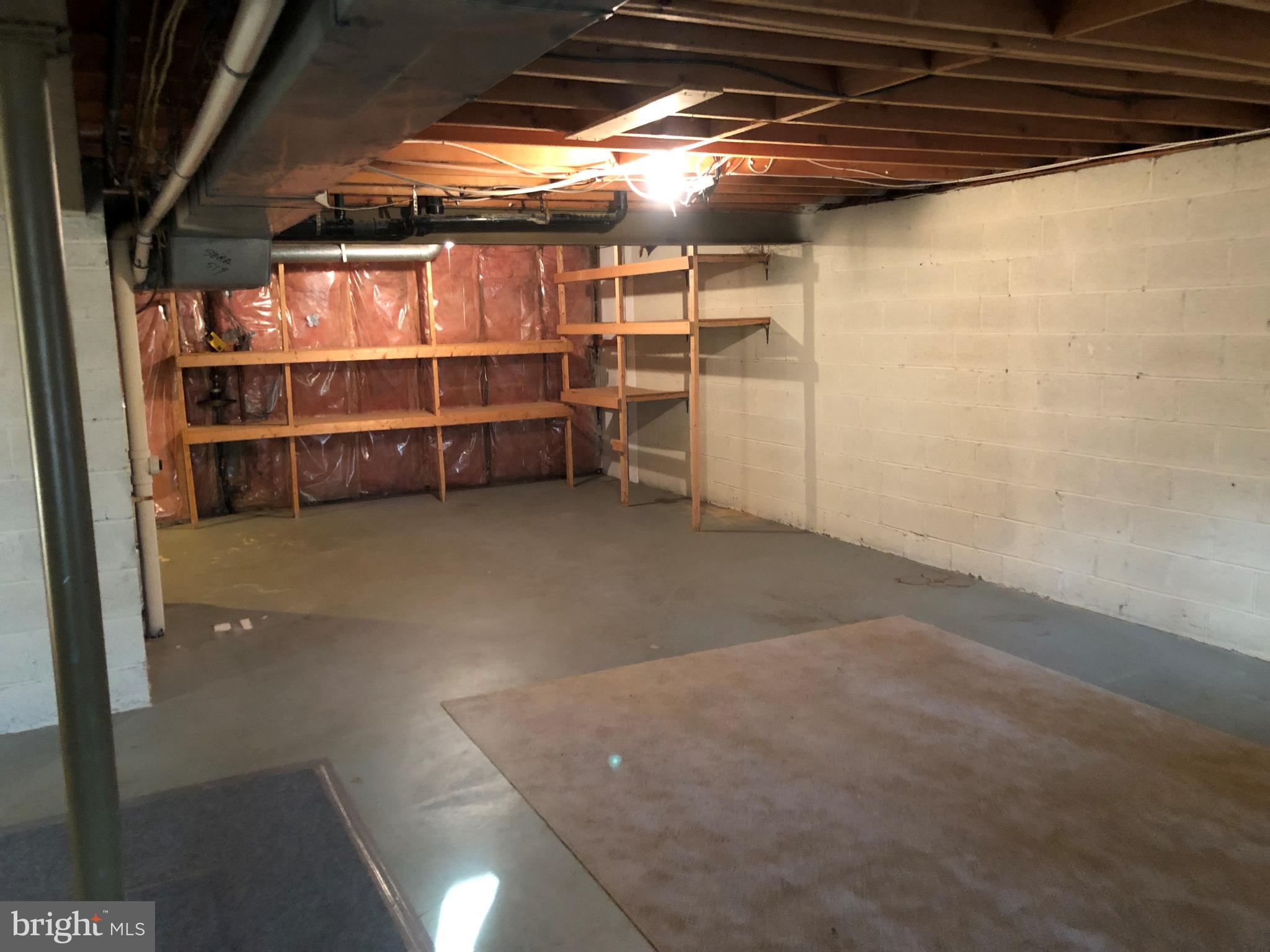7911 Richfield Road Springfield, VA 22153 - Photo 34 of 40 HUGE Unfinished Lower Level 2