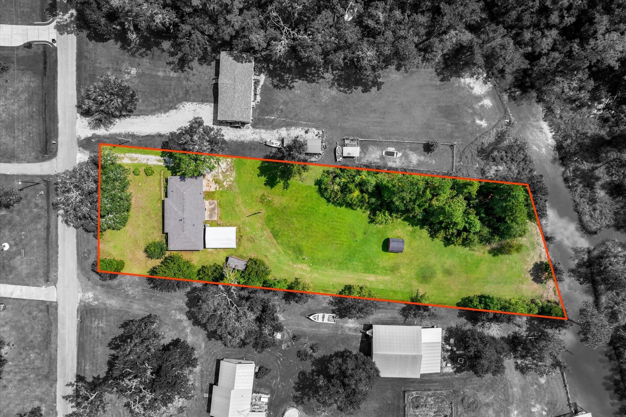 16808 Witt Road Bon Secour, AL 36511 - Photo 14 of 31 Aerial View
