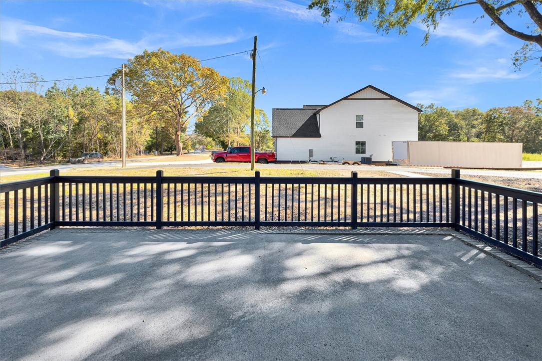 801 Cherokee Road Pelzer, SC 29669 - Photo 31 of 45 This inviting patio offers a private outdoor space perfect for relaxation.