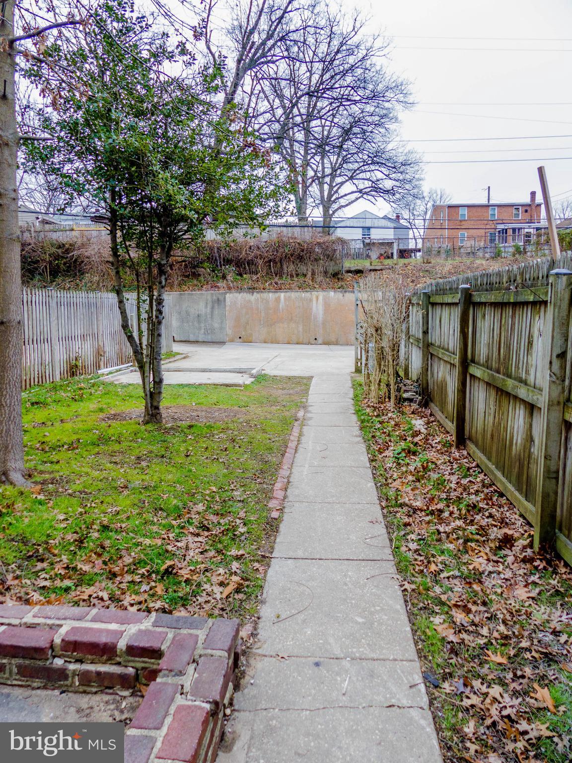 1846 Edgewood Road Baltimore, MD 21286 - Photo 11 of 11 Backyard with 2 car parking pad
