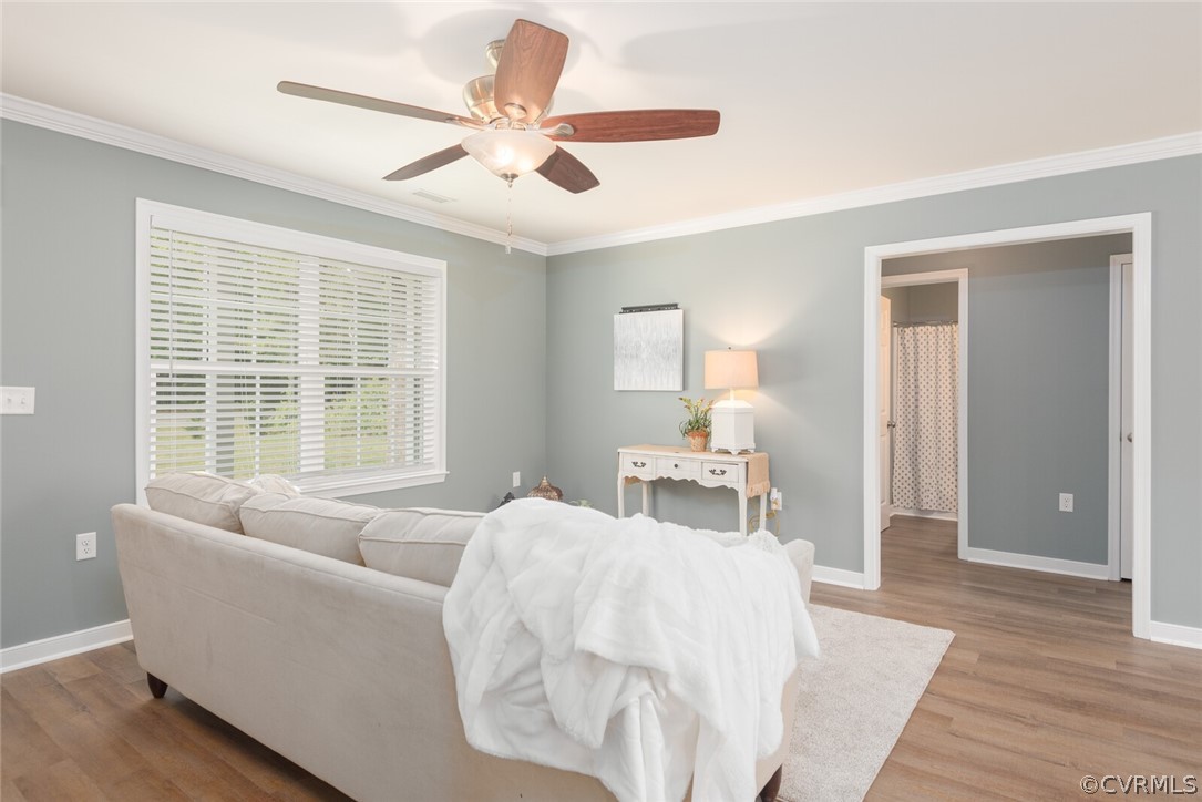 2070 Genito Road Moseley, VA 23120 - Photo 4 of 44 a living room with furniture and a large window