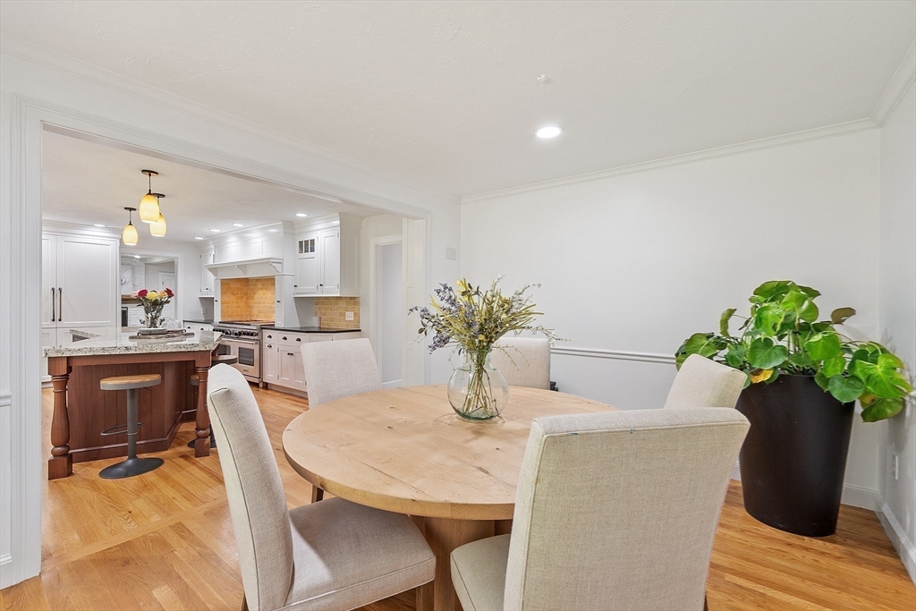 2 Partridge Hill Road Dover, MA 02030 - Photo 10 of 31 a dining room with furniture and potted plant
