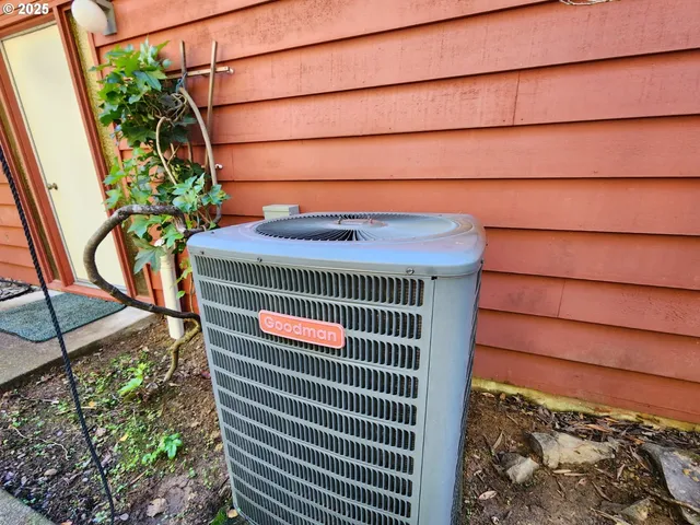 a view of a door with a street