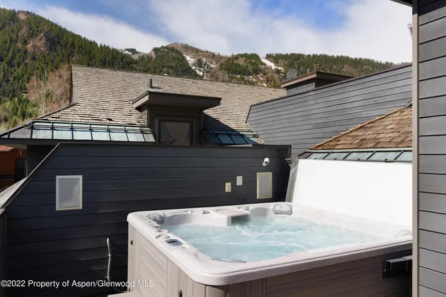 a view of a roof deck