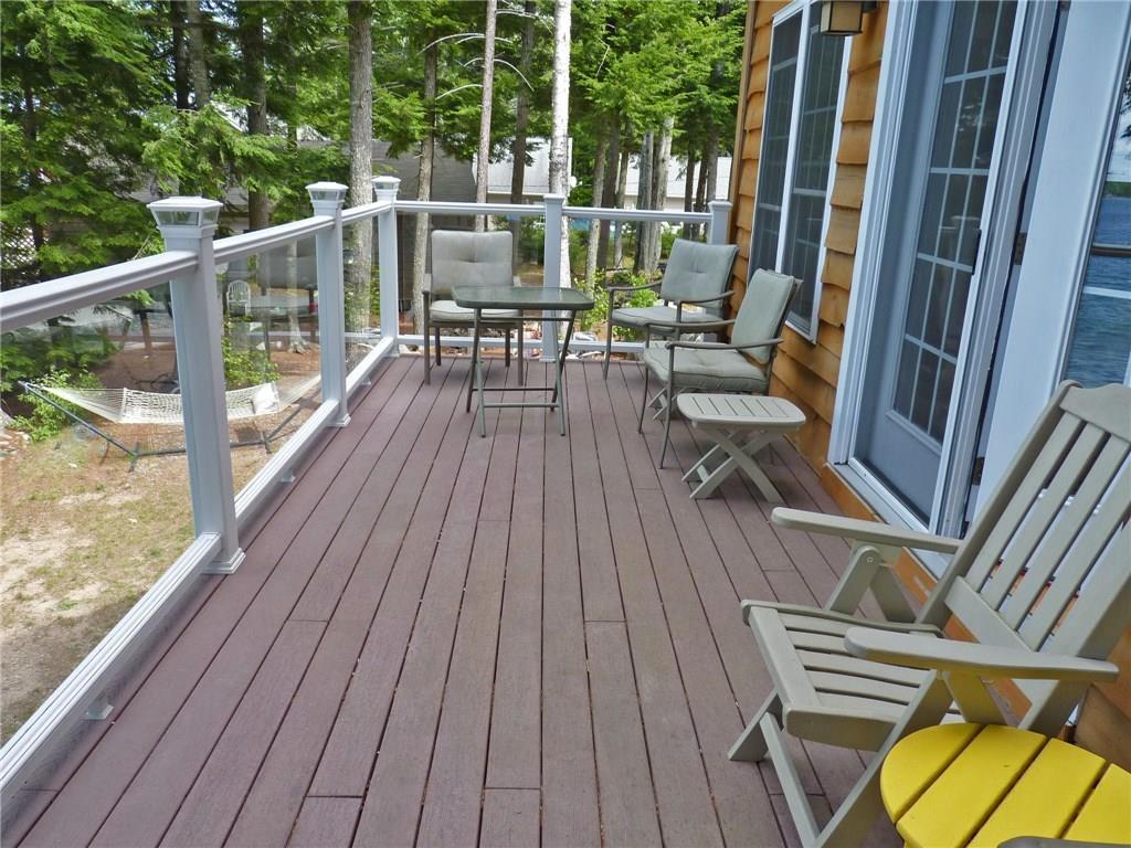 321 West Shore Road Ellsworth, ME 04605 - Photo 20 of 35 Front deck overlooking pond for...