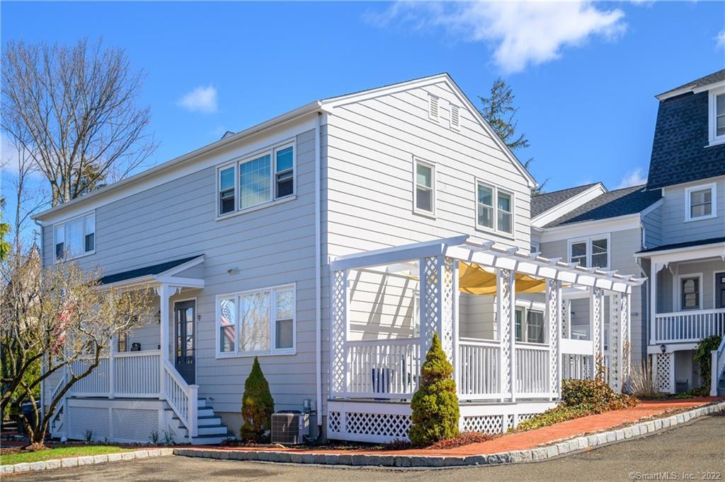 43 Prospect Street, Unit 9 Ridgefield, CT 06877 - Photo 1 of 1 a front view of a house