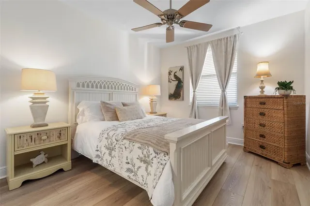 a view of a swimming pool with a yard