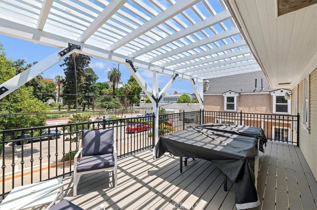 3845 Tenth Street Riverside, CA 92501 - Photo 37 of 45 a view of a patio with wooden floor