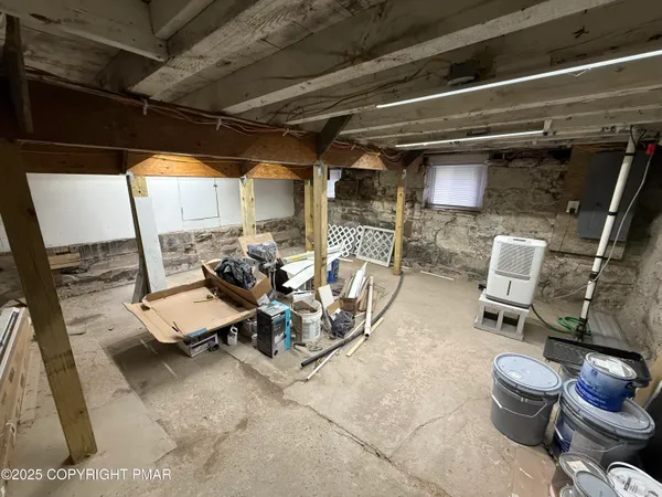 a view of storage and utility room