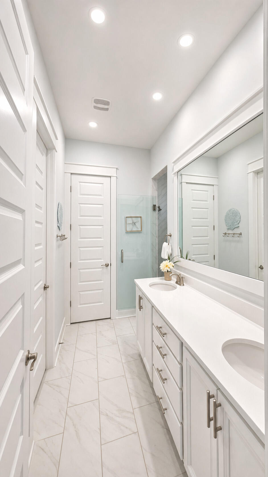 197 Milestone Drive, Unit C Inlet Beach, FL 32461 - Photo 8 of 37 Primary bathroom with shower