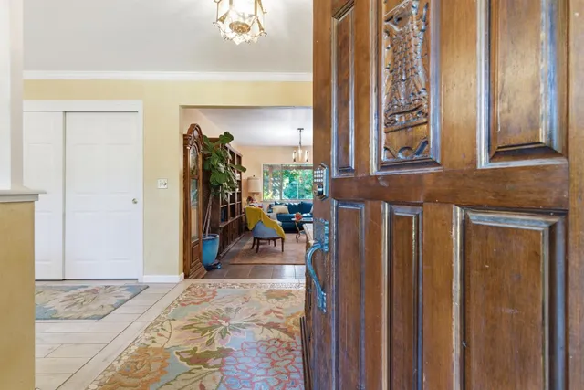 a view of a interior of the house