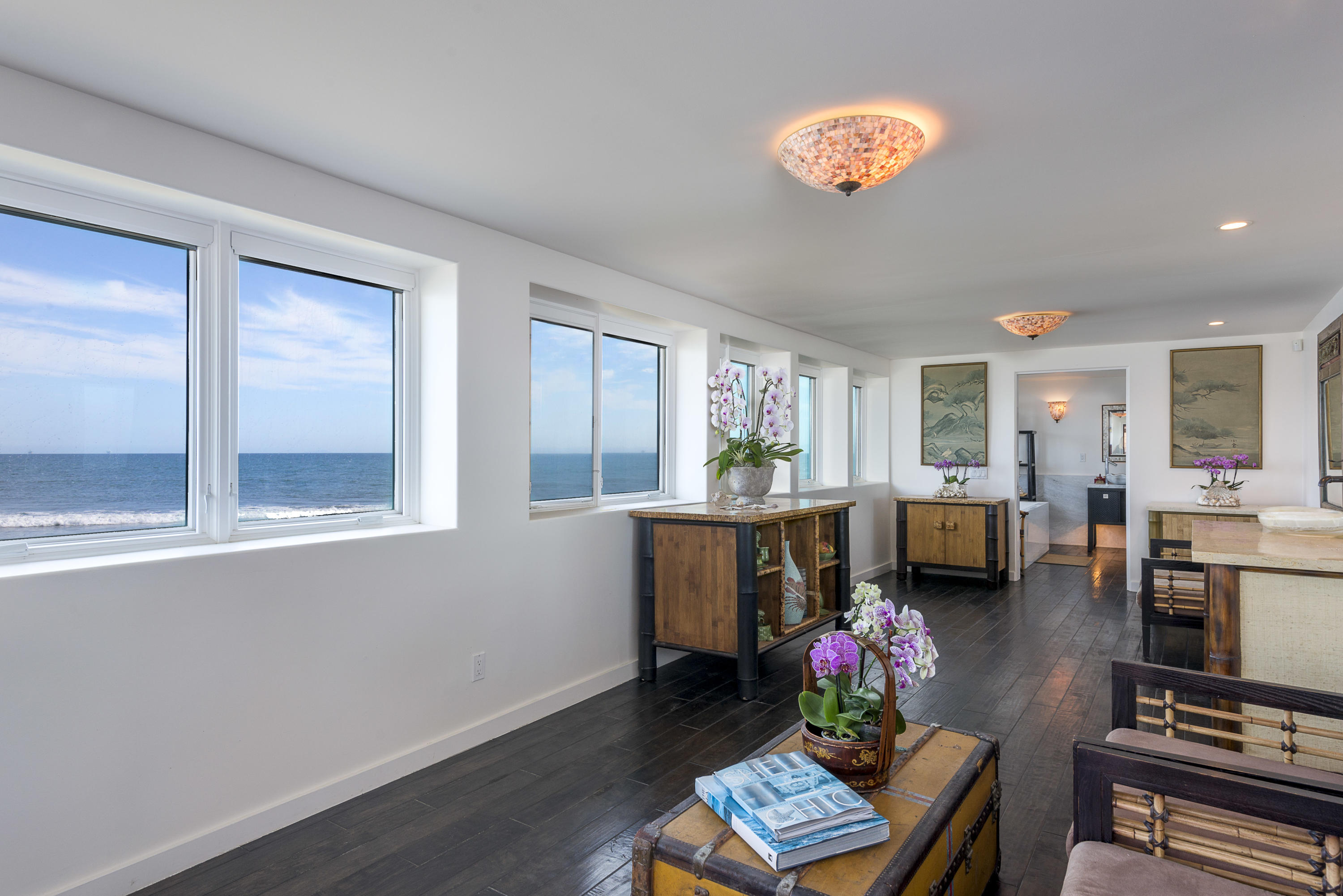 1491 Edgecliff Lane Montecito, CA 93108 - Photo 12 of 28 a living room with furniture and a table