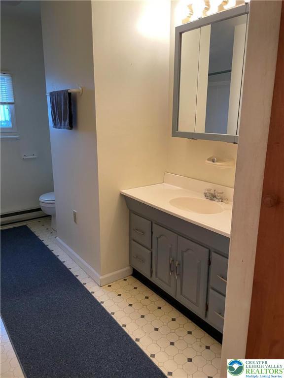 51 South Church Street Nazareth, PA 18064 - Photo 16 of 26 a bathroom with a sink and a mirror