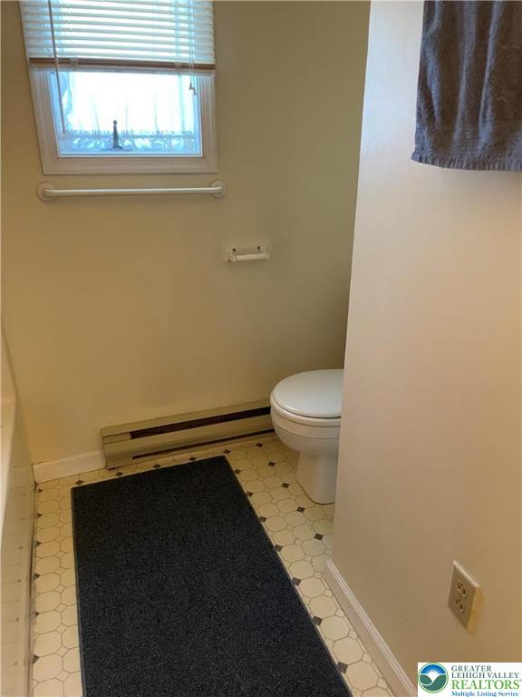 51 South Church Street Nazareth, PA 18064 - Photo 17 of 26 a bathroom with a sink and a toilet