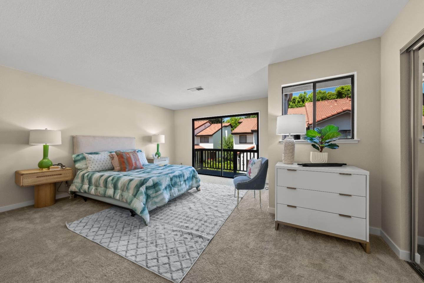 754 Gettysburg Way Gilroy, CA 95020 - Photo 32 of 56 a living room with furniture a flat screen tv and a potted plant