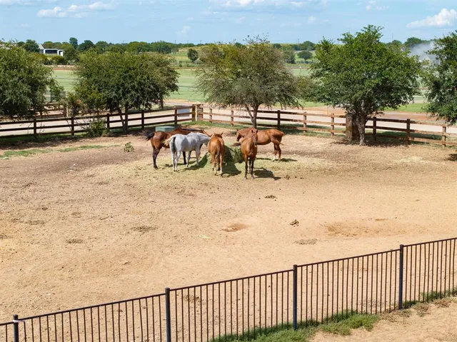 a view of outdoor space with seating area