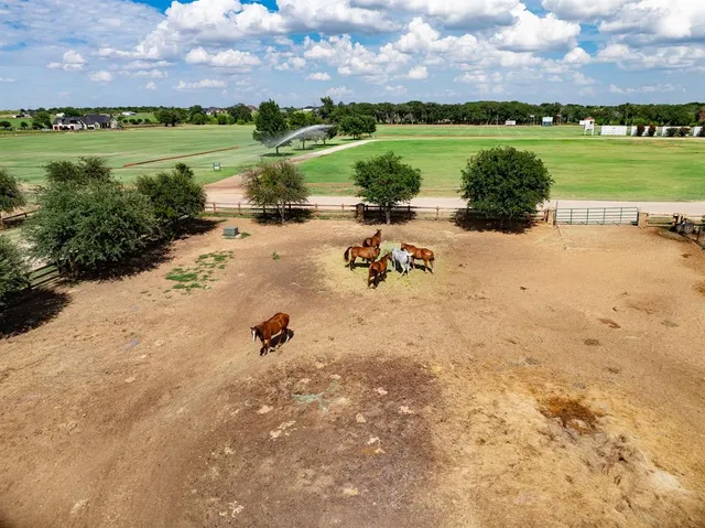 a view of a lake with a building in the background