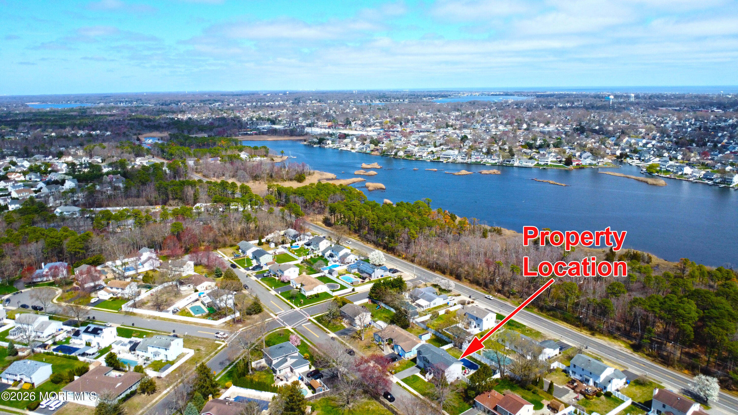 149 Berkeley Drive Brick, NJ 08724 - Photo 31 of 35 a view of a city and an ocean view