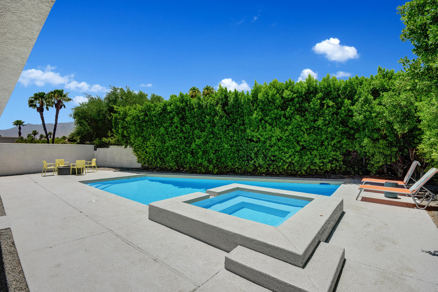 1050 East Deepak Road Palm Springs, CA 92262 - Photo 14 of 35 SPA AND POOL TO MOUNTAINS MLS