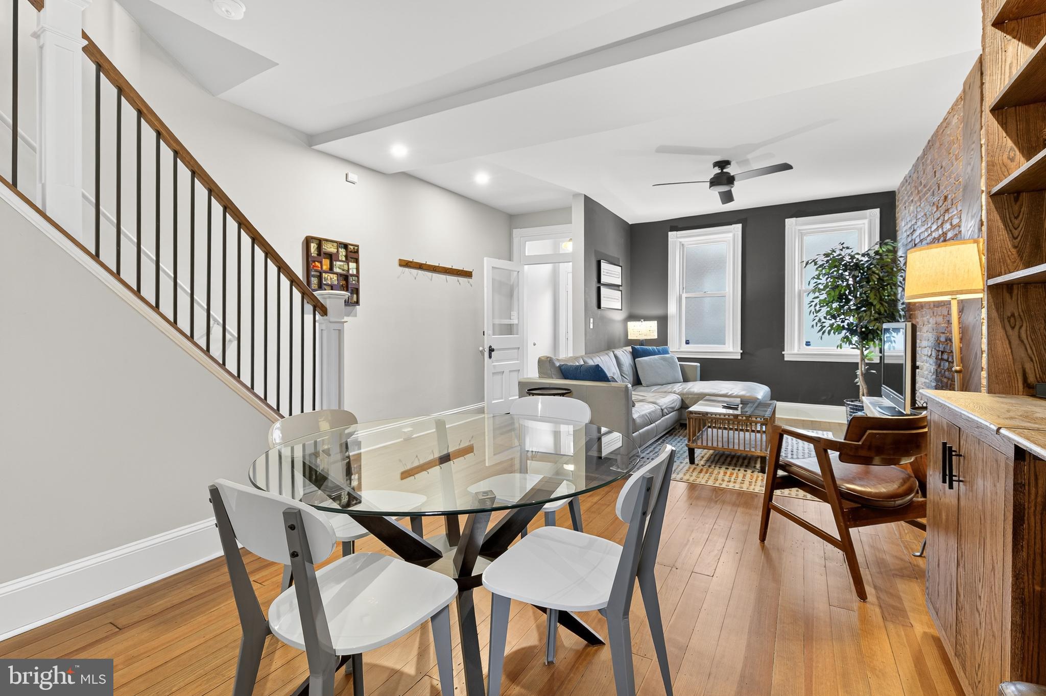 624 St Joseph Street Lancaster, PA 17603 - Photo 12 of 44 a view of a dining room with furniture and wooden floor