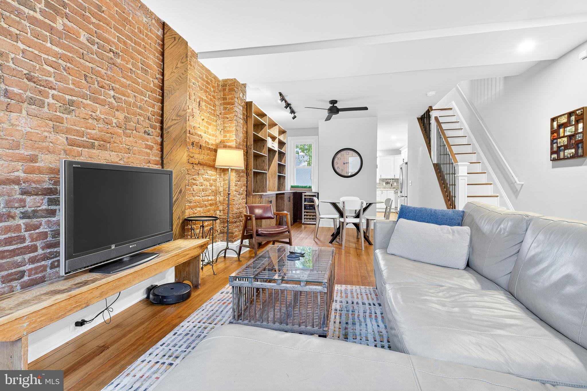 624 St Joseph Street Lancaster, PA 17603 - Photo 6 of 44 a living room with furniture and a flat screen tv