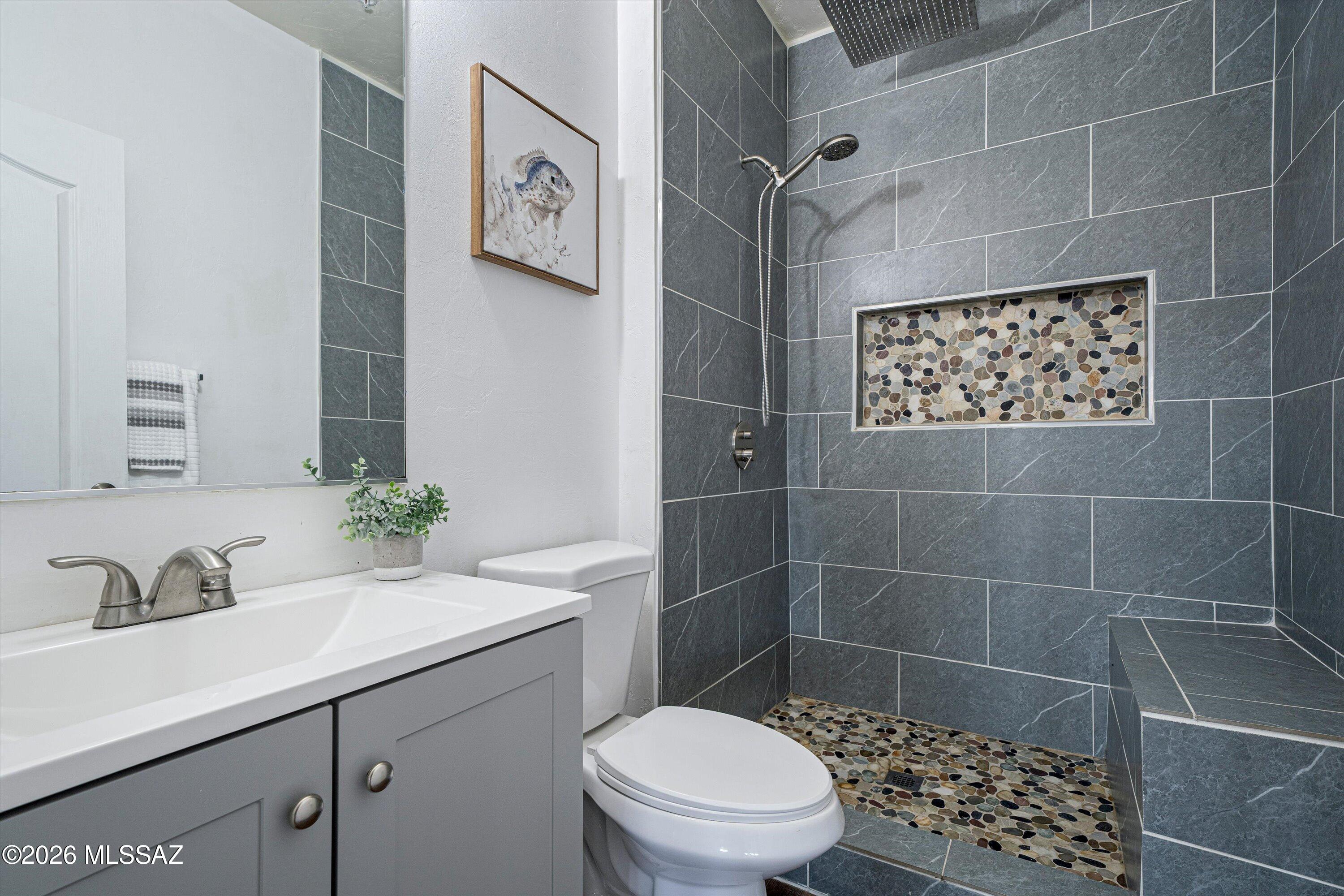 6851 South Salt Cedar Road Tucson, AZ 85756 - Photo 5 of 52 DOWNSTAIRS BATHROOM