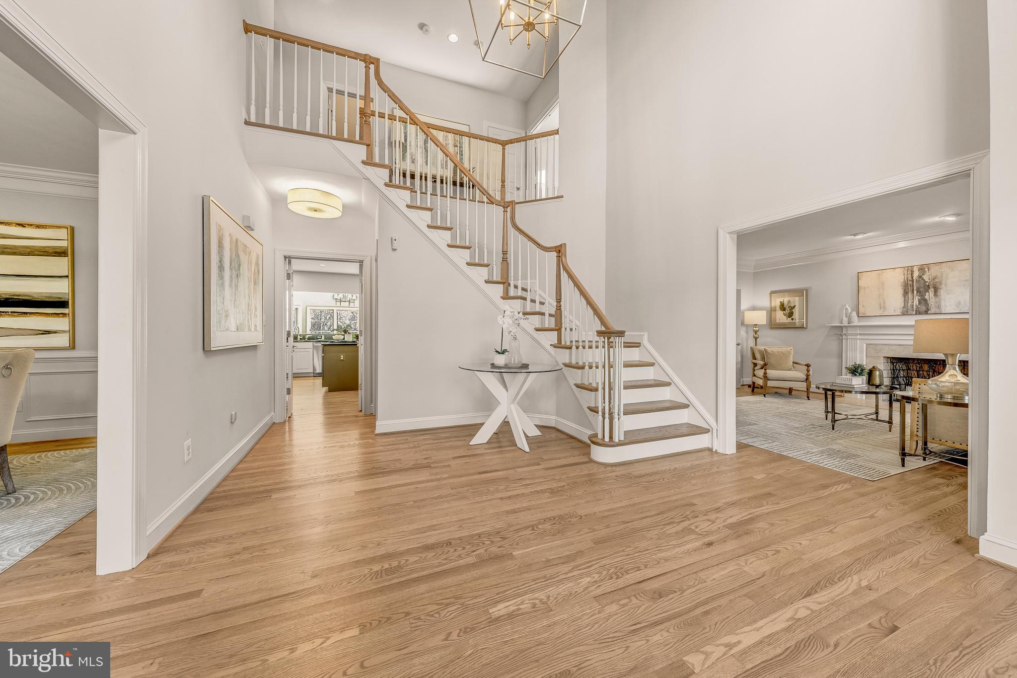 1609 Brookside Road McLean, VA 22101 - Photo 3 of 46 Two Story Foyer with Staircase