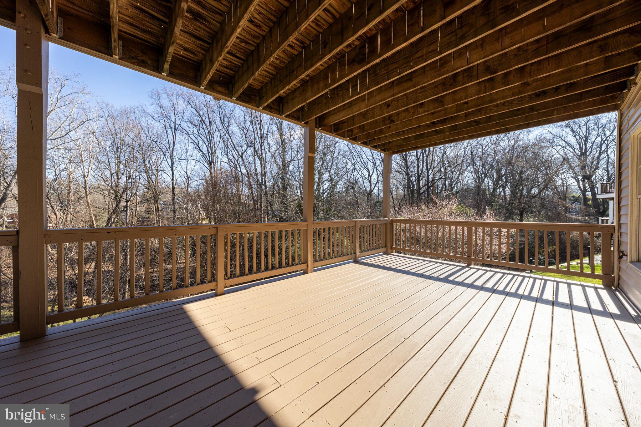 1609 Brookside Road McLean, VA 22101 - Photo 41 of 46 Lower Level Covered Deck off of Recreation Room