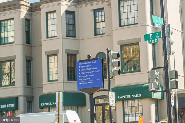 a view of a tables and chairs on the wall