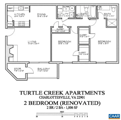 $1,975 | 101 Turtle Creek Road, Unit 5, Charlottesville, VA 22901