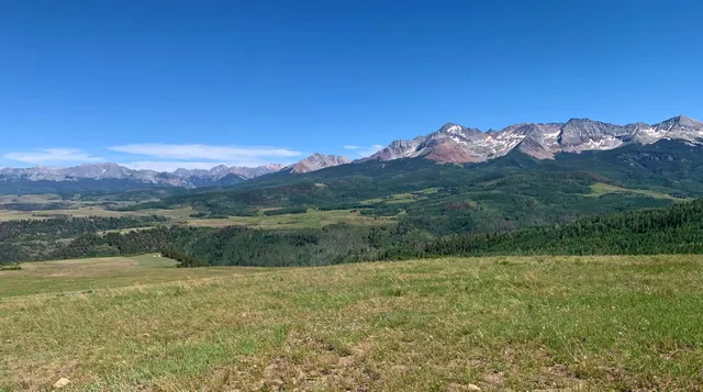 a view of lake with mountain