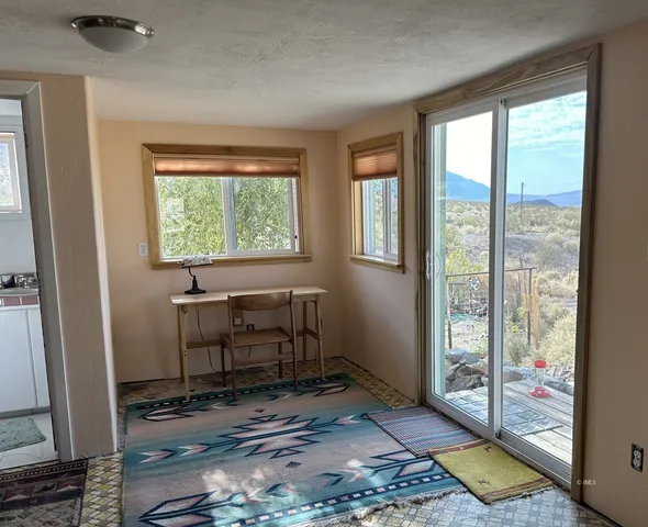 a view of workspace with window