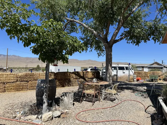 a view of a building with a street