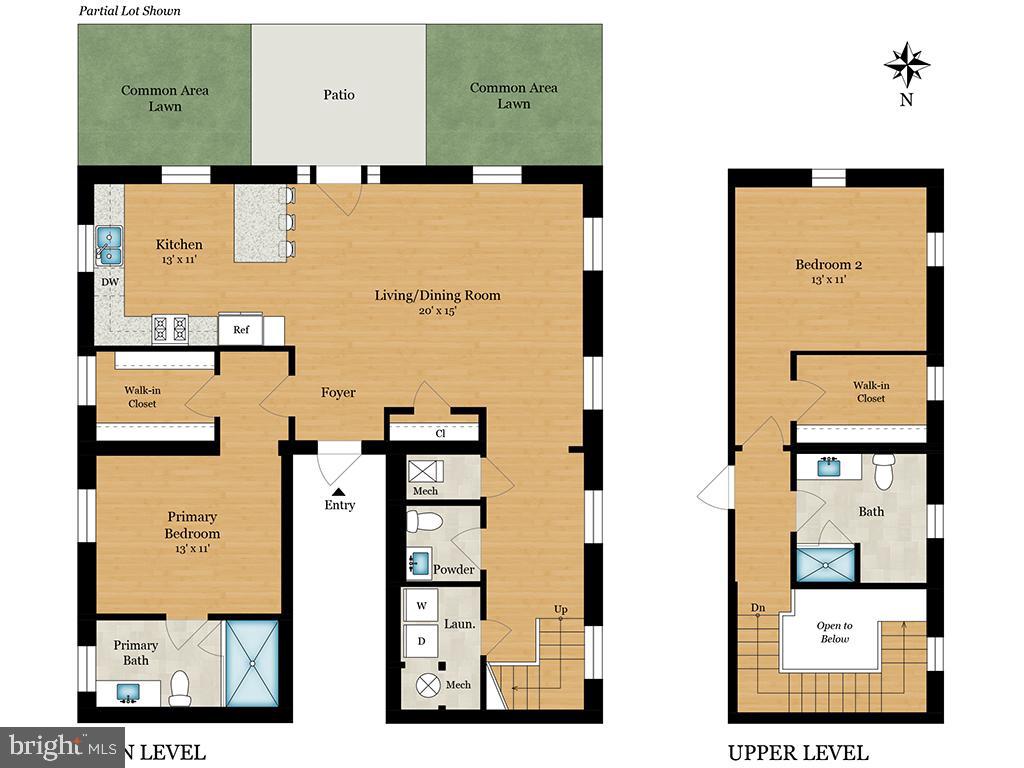 9071 Power House Road, Unit 103 Lorton, VA 22079 - Photo 34 of 48 #103 boasts 1,710 square feet of finished space.