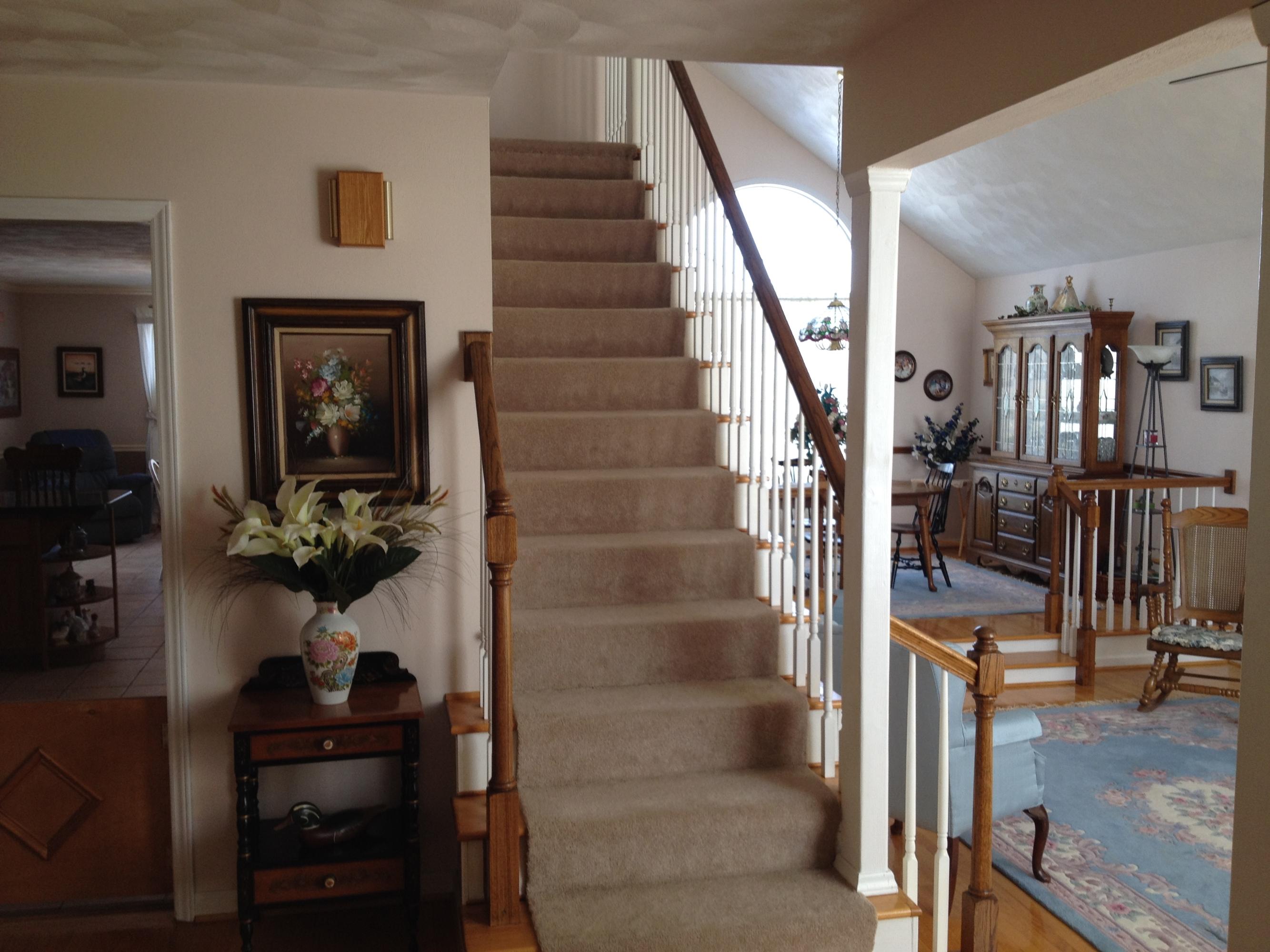 3316 Oak Ridge Road Fincastle, VA 24090 - Photo 5 of 29 Oak Ridge Staircase2