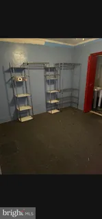 a view of storage and utility room