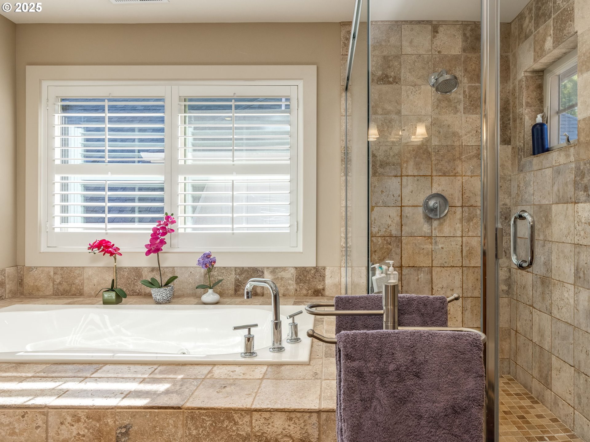 755 6th Street Lake Oswego, OR 97034 - Photo 23 of 48 a view of a bath tub sitting in a bathroom next to a window