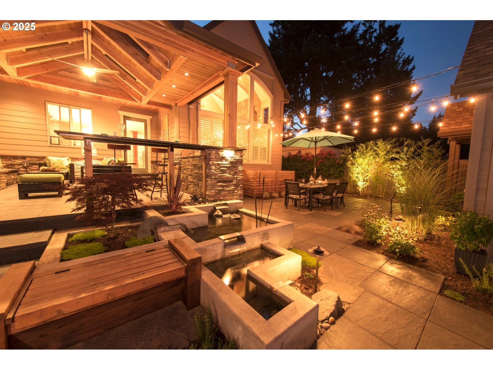 755 6th Street Lake Oswego, OR 97034 - Photo 45 of 48 a view of a patio with swimming pool