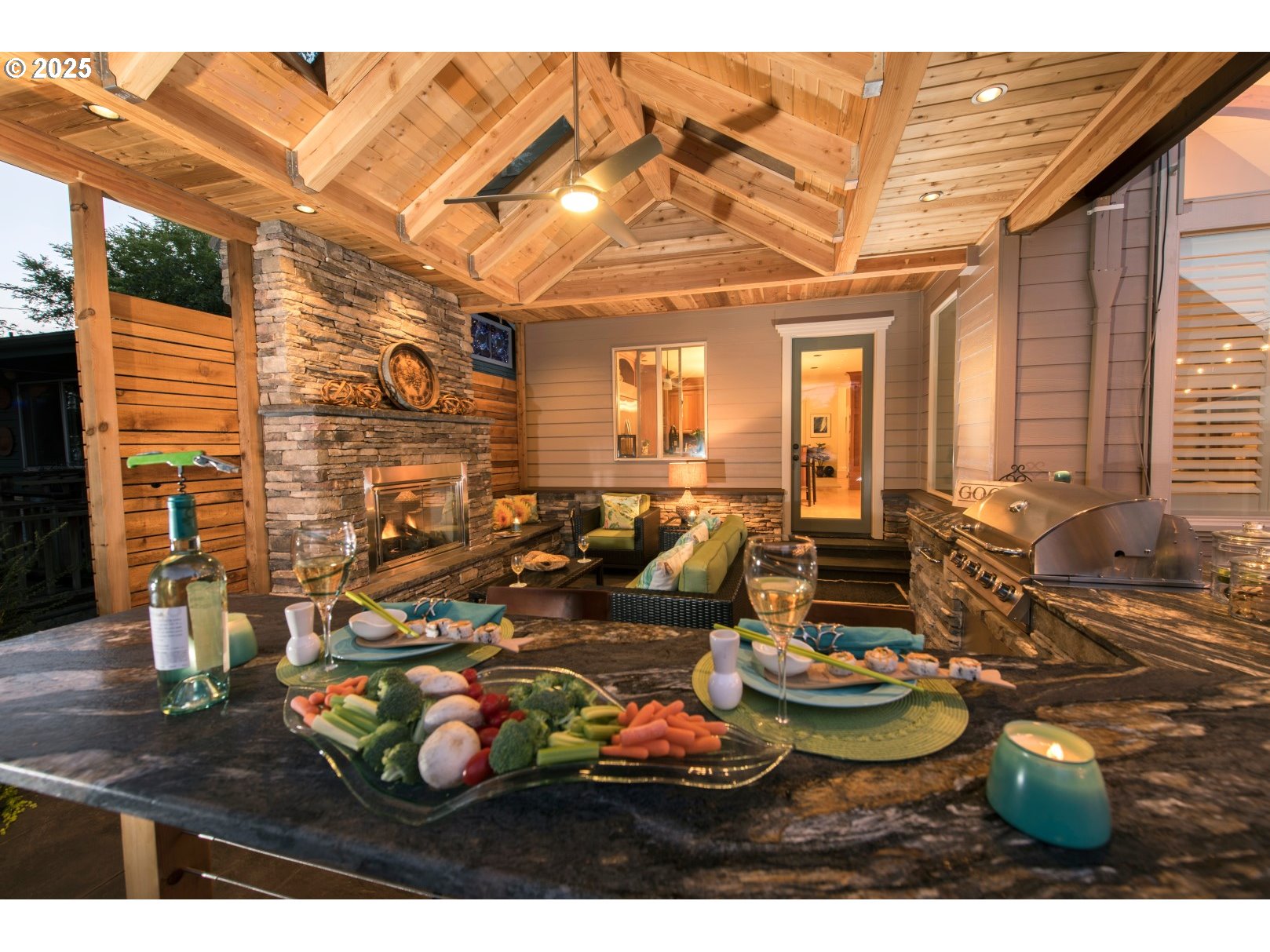 755 6th Street Lake Oswego, OR 97034 - Photo 47 of 48 a view of a chairs and table in a patio