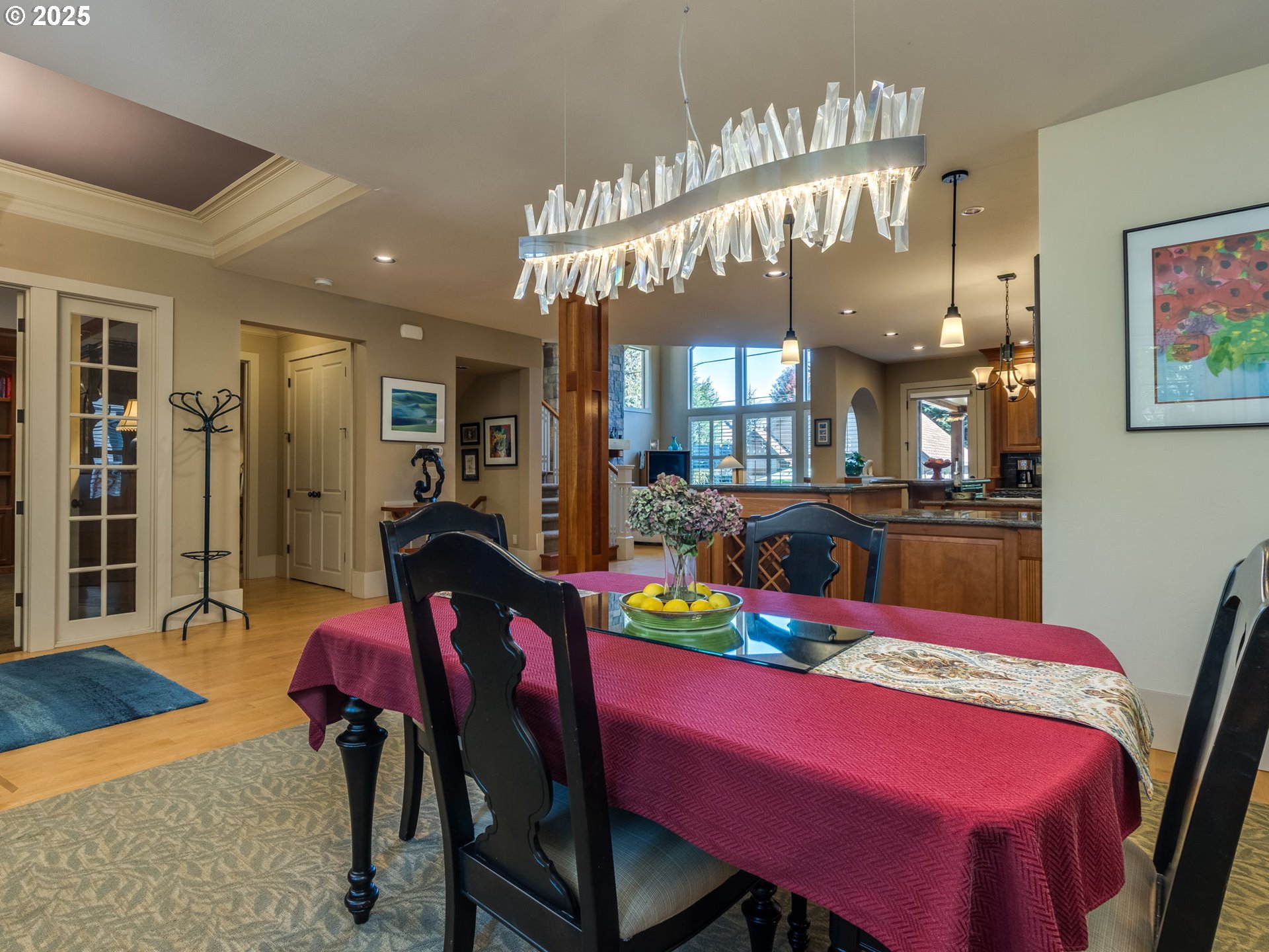 755 6th Street Lake Oswego, OR 97034 - Photo 7 of 48 a view of a dining room with furniture and wooden floor