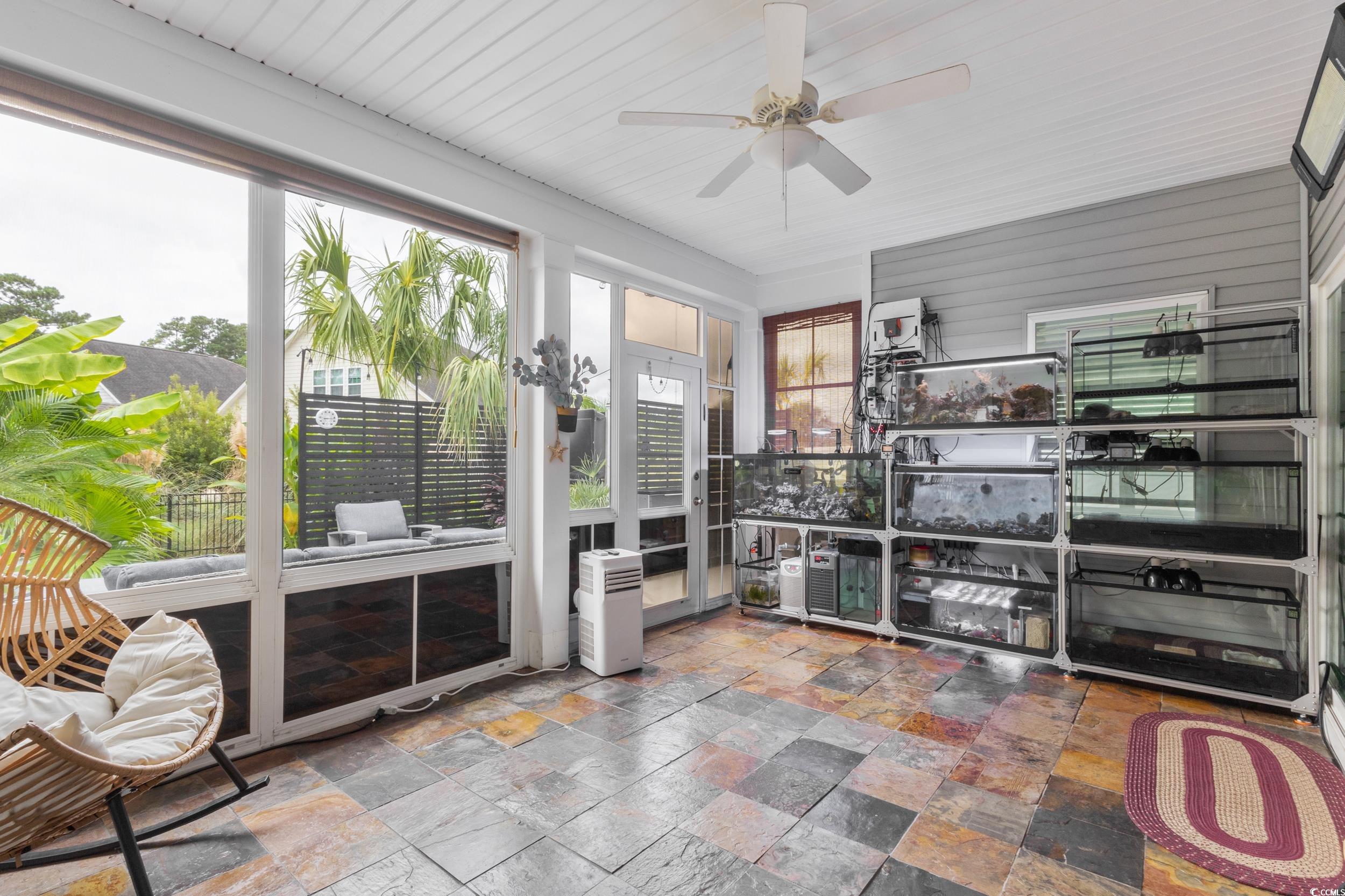 540 Canborough Lane Murrells Inlet, SC 29576 - Photo 28 of 40 View of sunroom