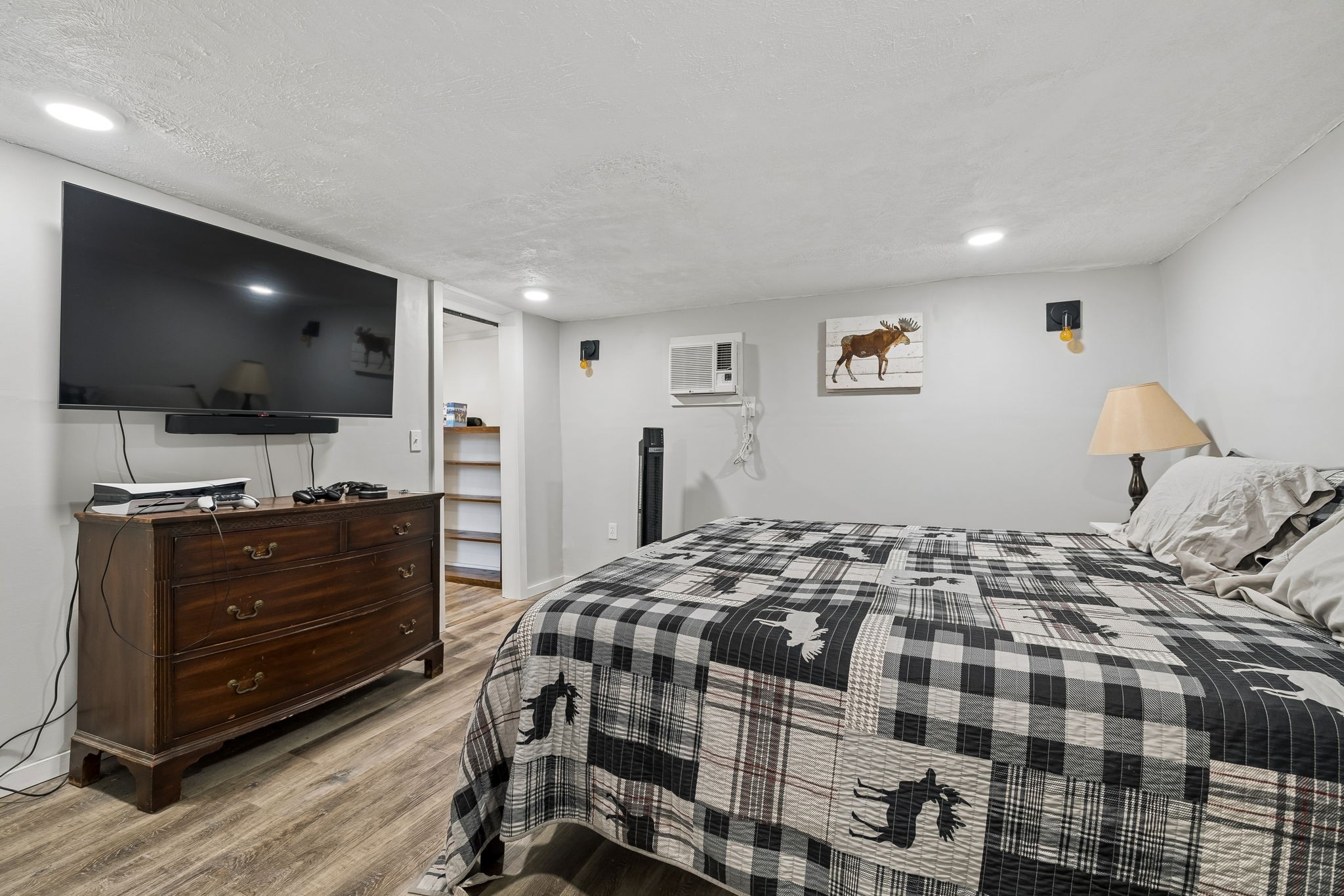 313 Cullum Street Carthage, TN 37030 - Photo 38 of 60 a bedroom with a bed and a flat screen tv