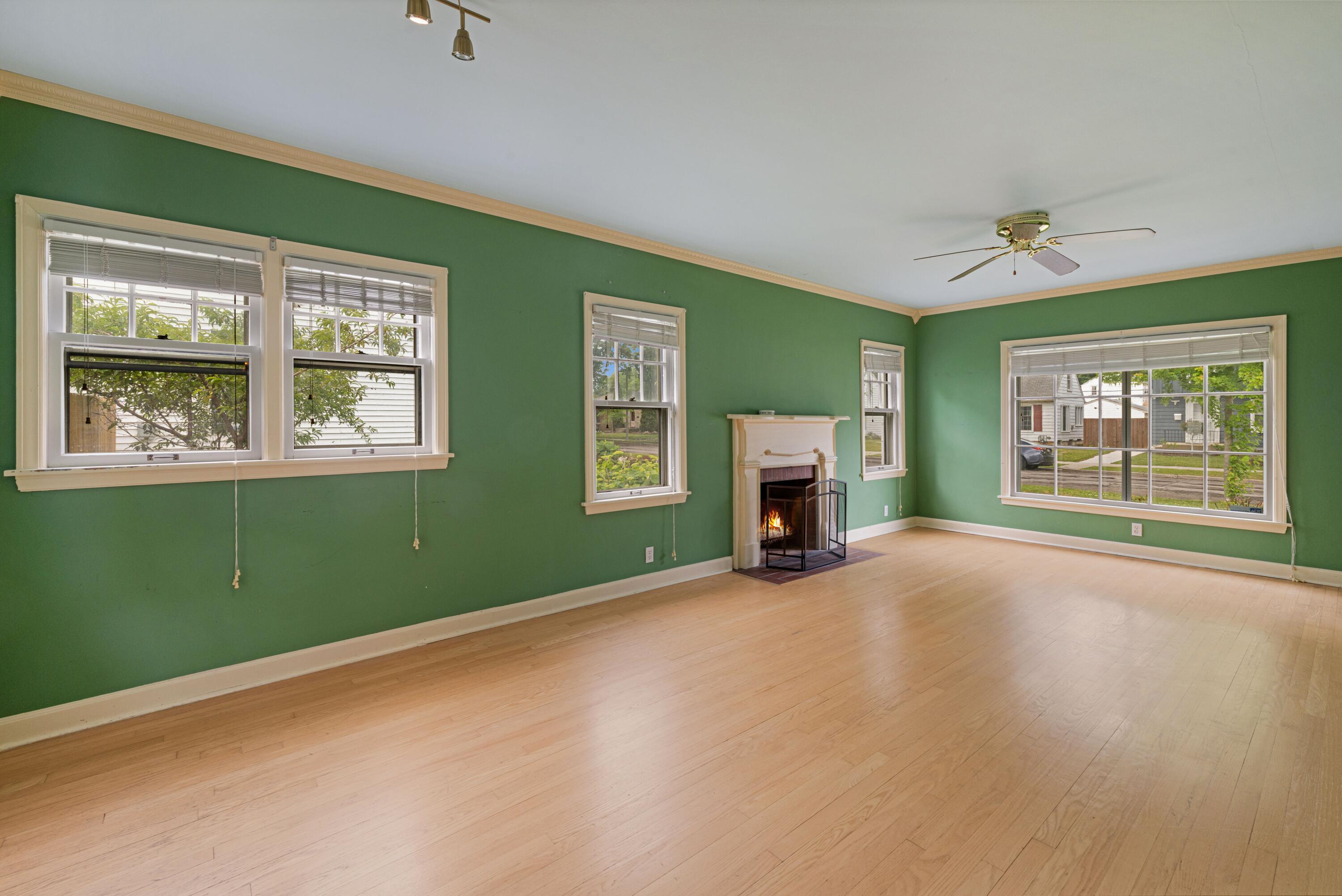 2702 South 46th Street Milwaukee, WI 53219 - Photo 4 of 18 Natural Fireplace & Built-Ins