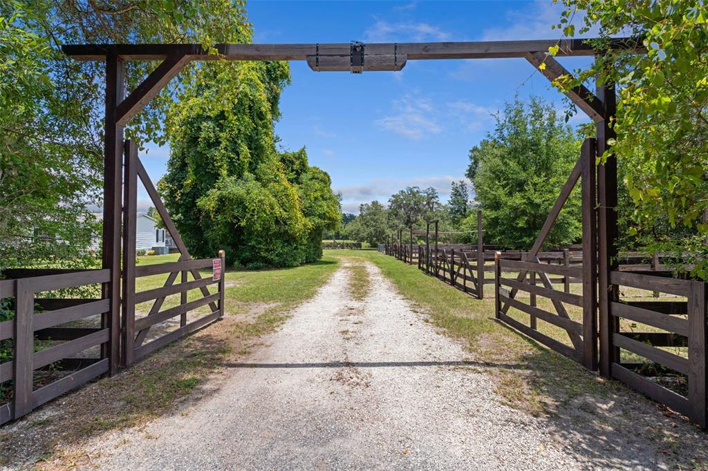 26255 Lambeth Road Brooksville, FL 34601 - Photo 4 of 76 a view of a pathway with a yard