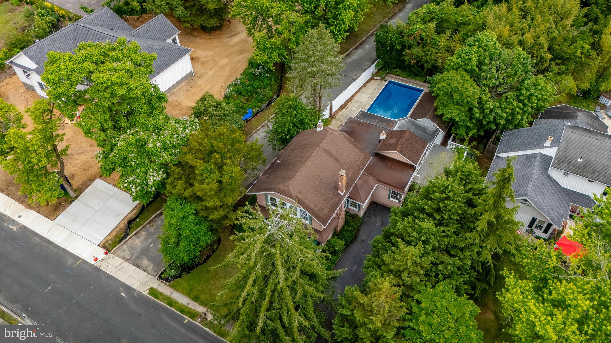 110 East Seaview Avenue Linwood, NJ 08221 - Photo 37 of 48 an aerial view of house with yard