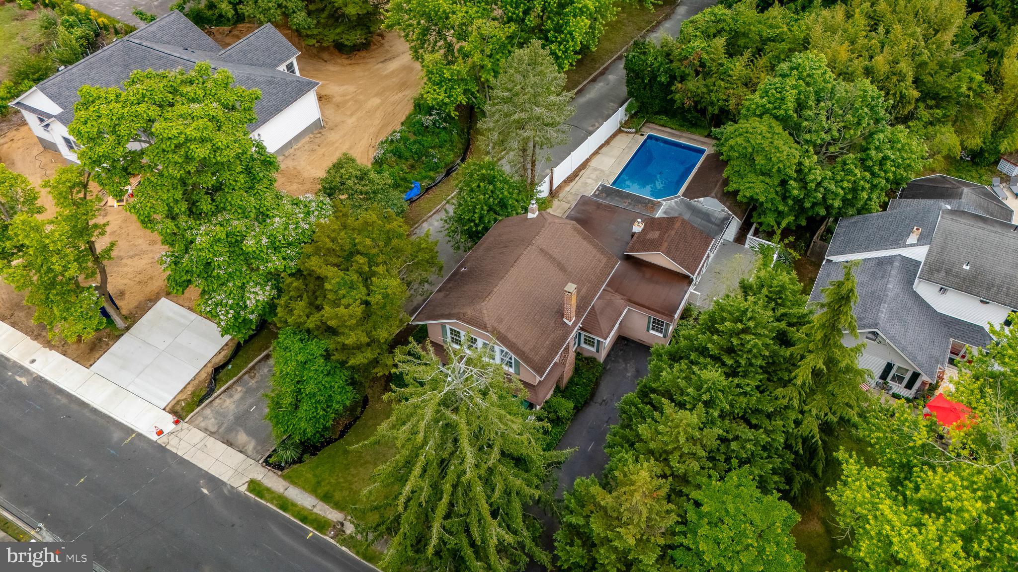 110 East Seaview Avenue Linwood, NJ 08221 - Photo 44 of 48 an aerial view of house with yard
